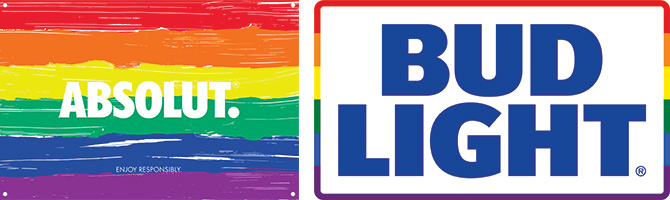 Diamond Sponsors: Absolut and Bud Light